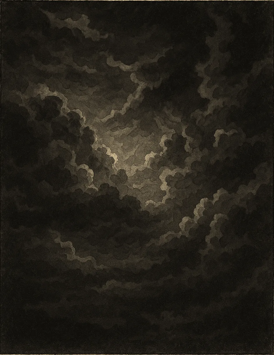 Ein Bild, das Himmel, Screenshot, Natur, Schwarzweiß enthält. KI-generierte Inhalte können fehlerhaft sein.