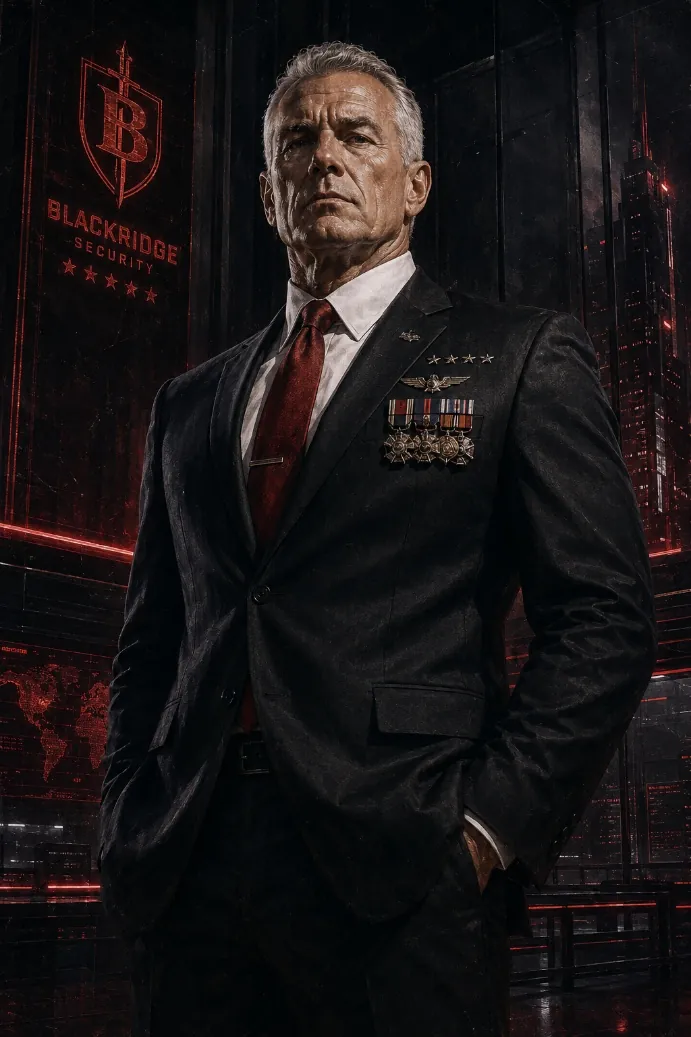 Illustration: Gen. Marcus Blackridge – Ein wahrer Patriot an der Front